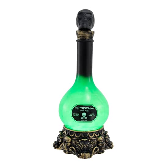 12" Green LED Potion Bottle by Ashland®